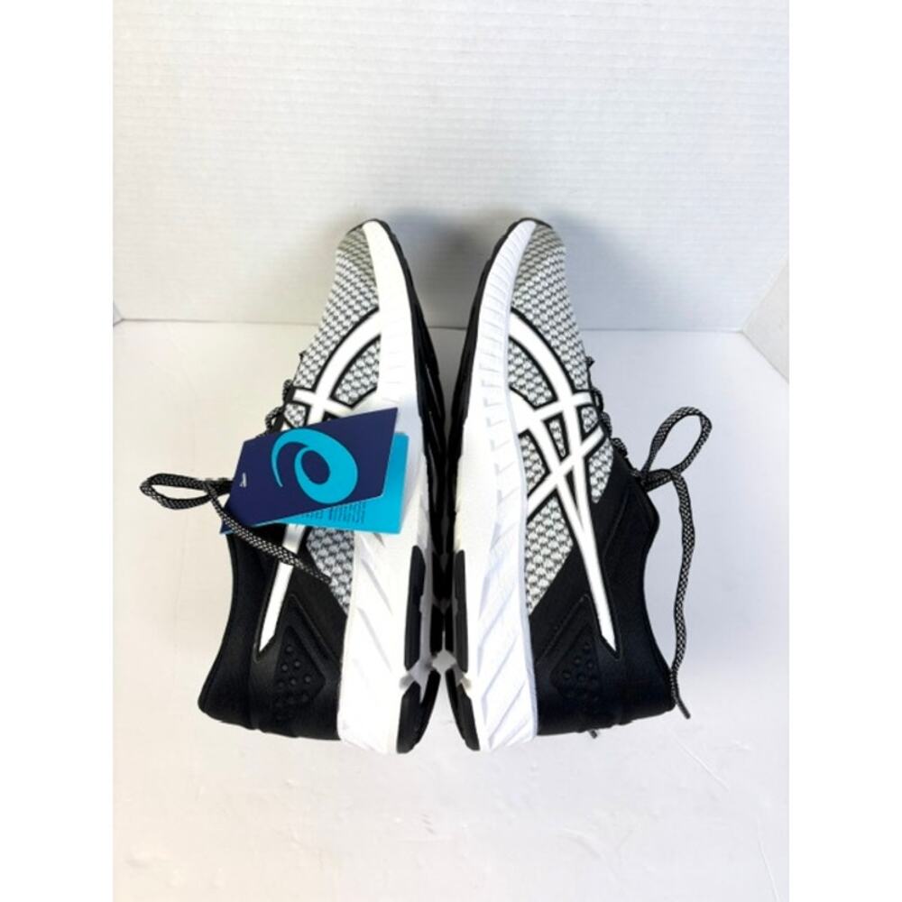 Asics Fuzex Lyte 2 Running Shoes Women's Size 12 White Black Silver T769N-0190 - Picture 7 of 11